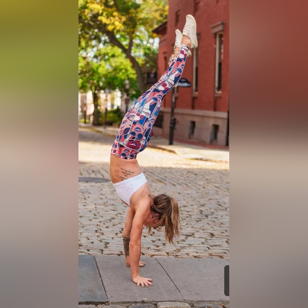 Constantly Varied Gear Pop Art Capri Leggings